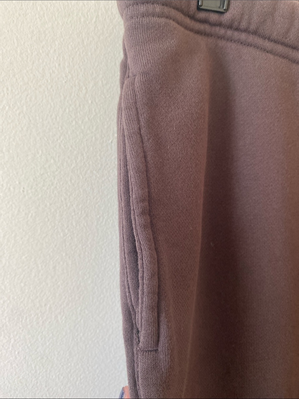 NWOT Skims French Terry Cropped Sweatshirt Brown Size M - Picture 8 of 16